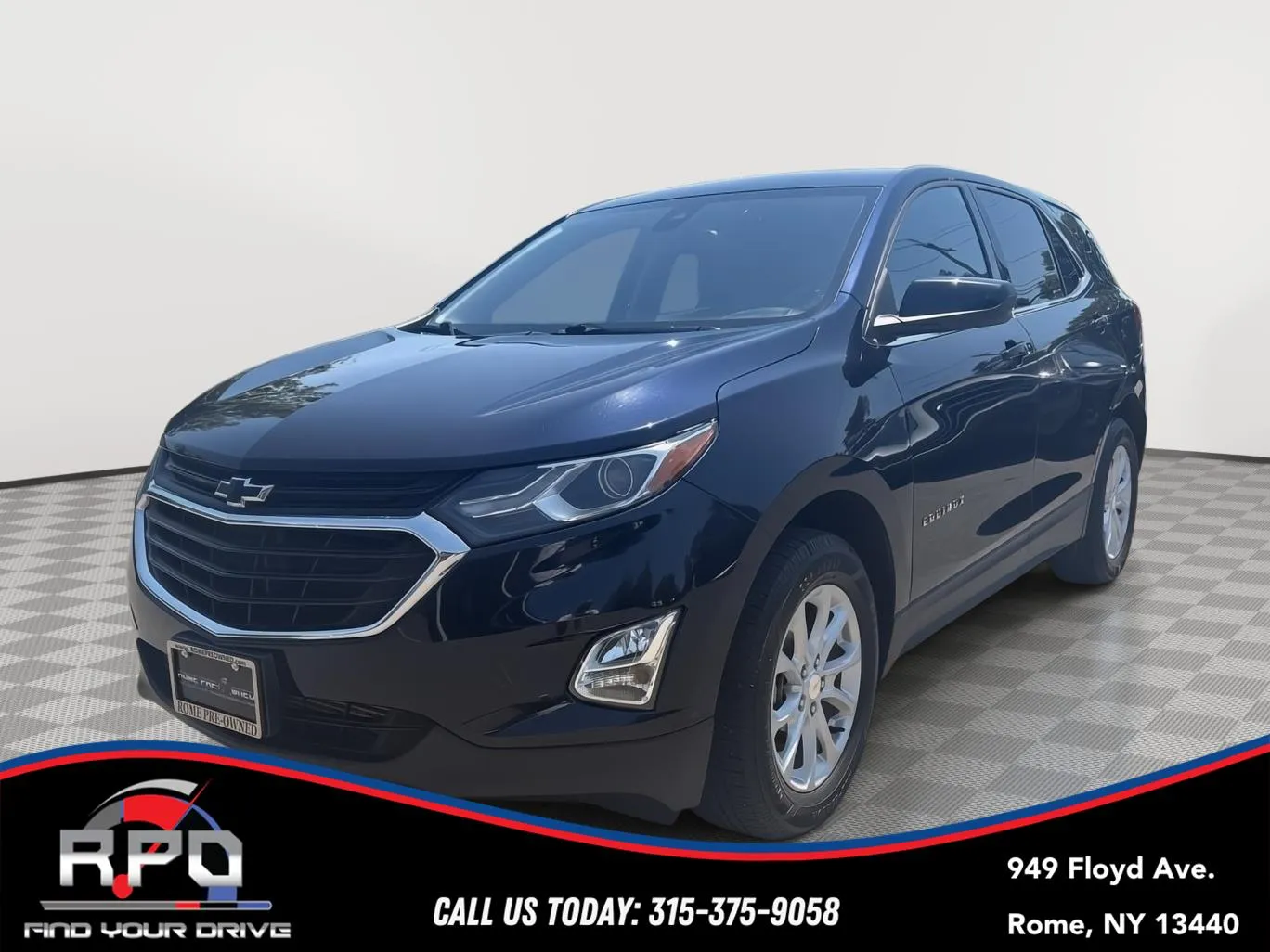 Blue 2020 Chevrolet Equinox LT for sale in Rome, NY