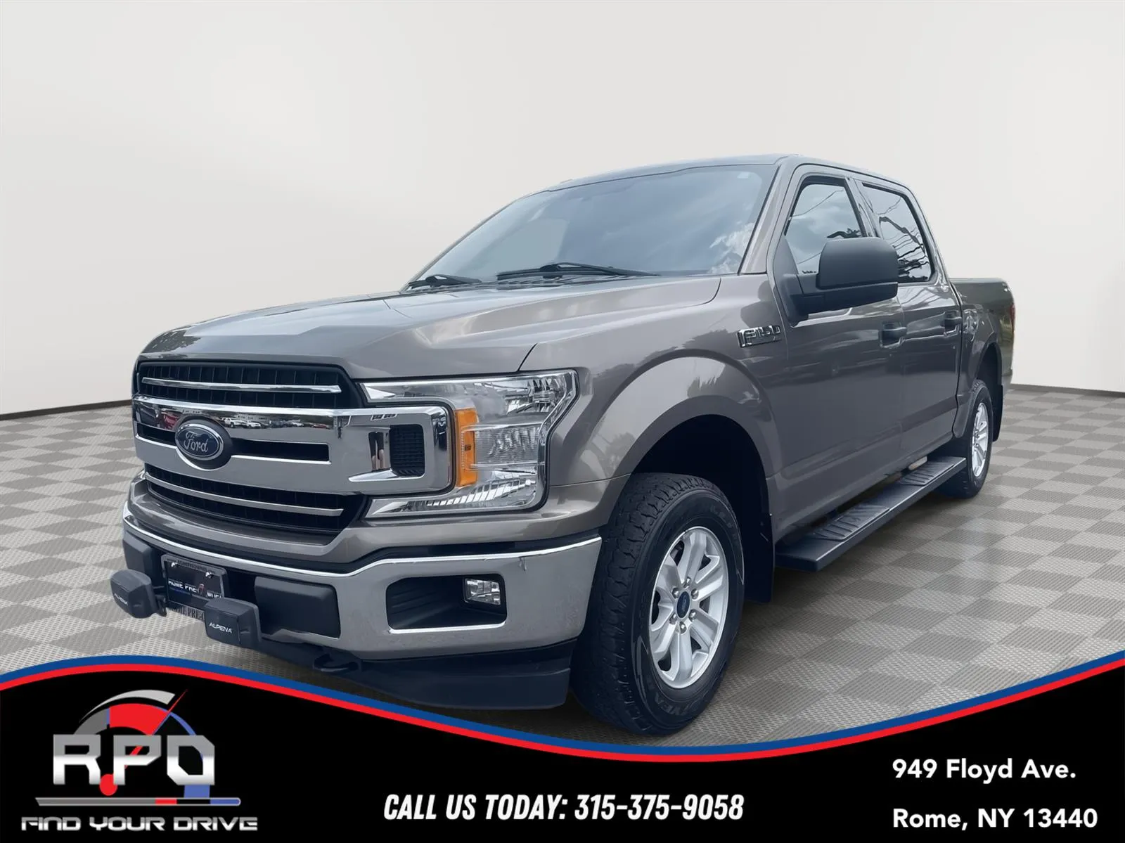 Gray 2018 Ford F-150 XLT for sale in Rome, NY