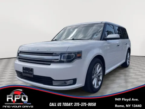 White 2017 Ford Flex Limited for sale in Rome, NY