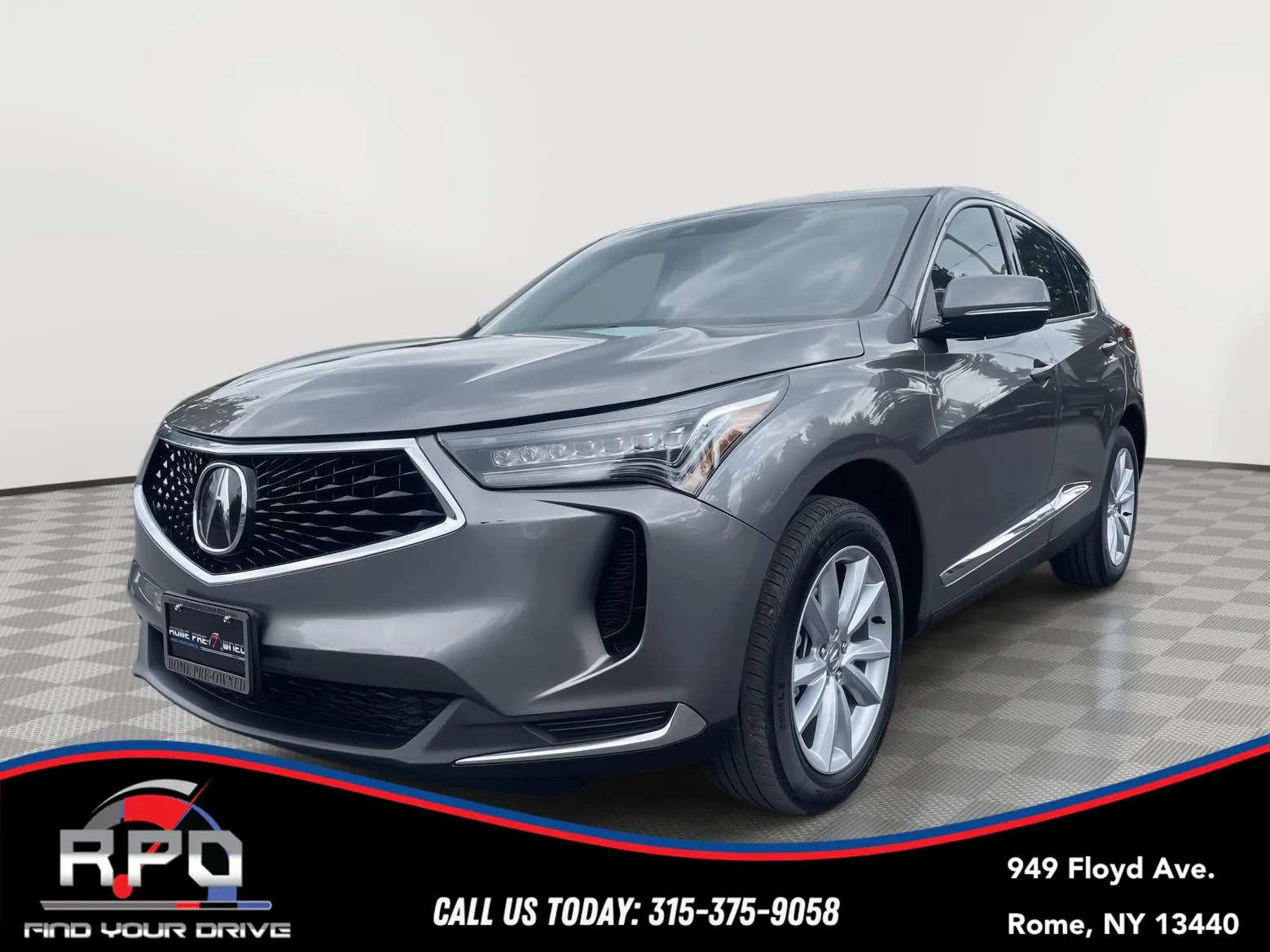 Gray 2022 Acura RDX SH-AWD for sale in Rome, NY