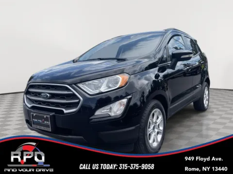 Black 2020 Ford EcoSport SE for sale in Rome, NY