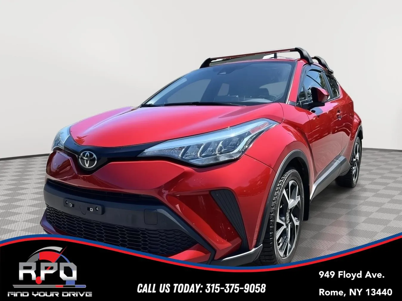 Red 2022 Toyota C-HR XLE for sale in Rome, NY