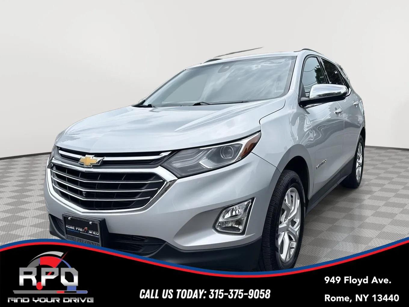 Silver 2021 Chevrolet Equinox Premier for sale in Rome, NY