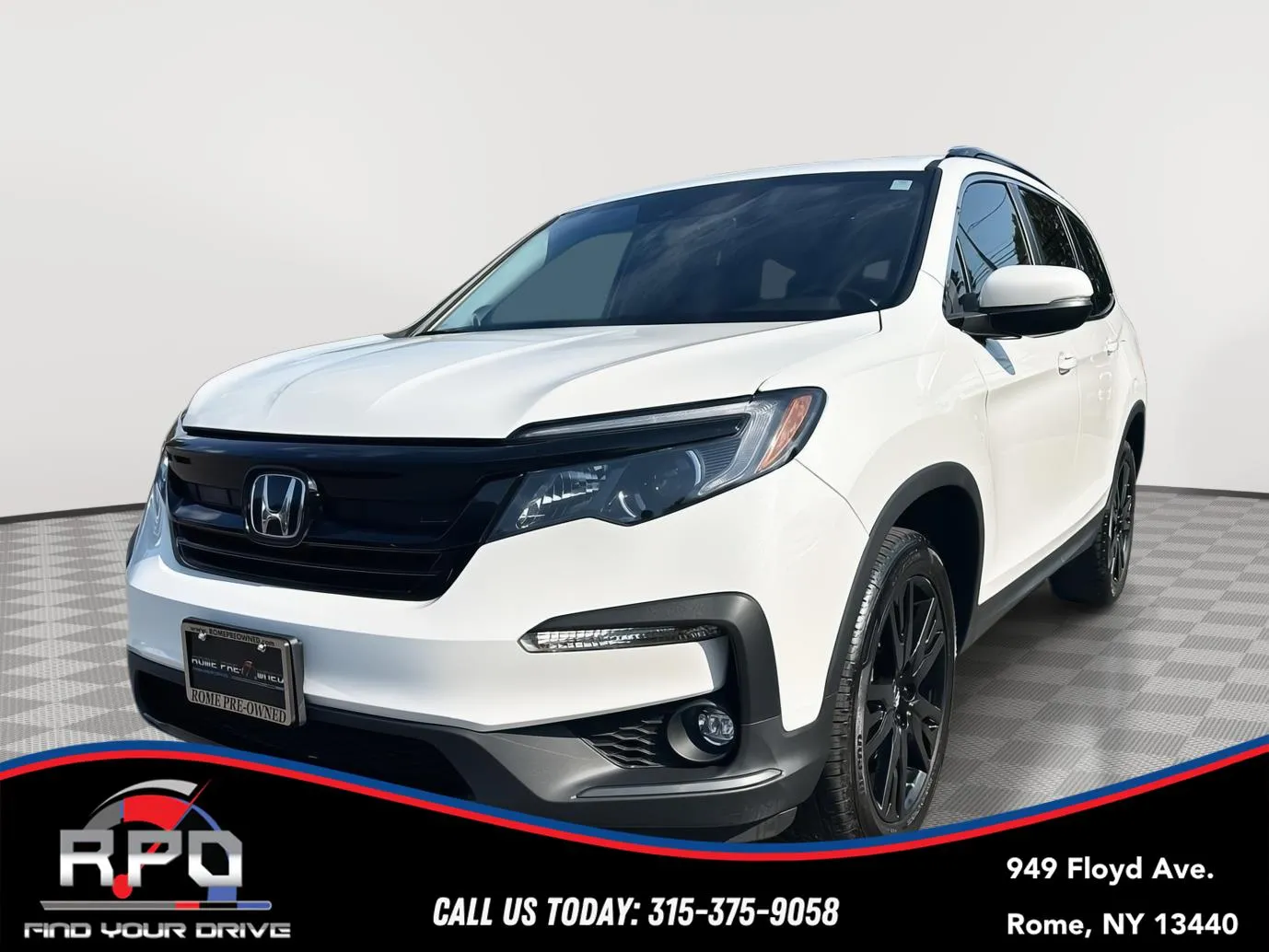 White 2022 Honda Pilot Special Edition for sale in Rome, NY