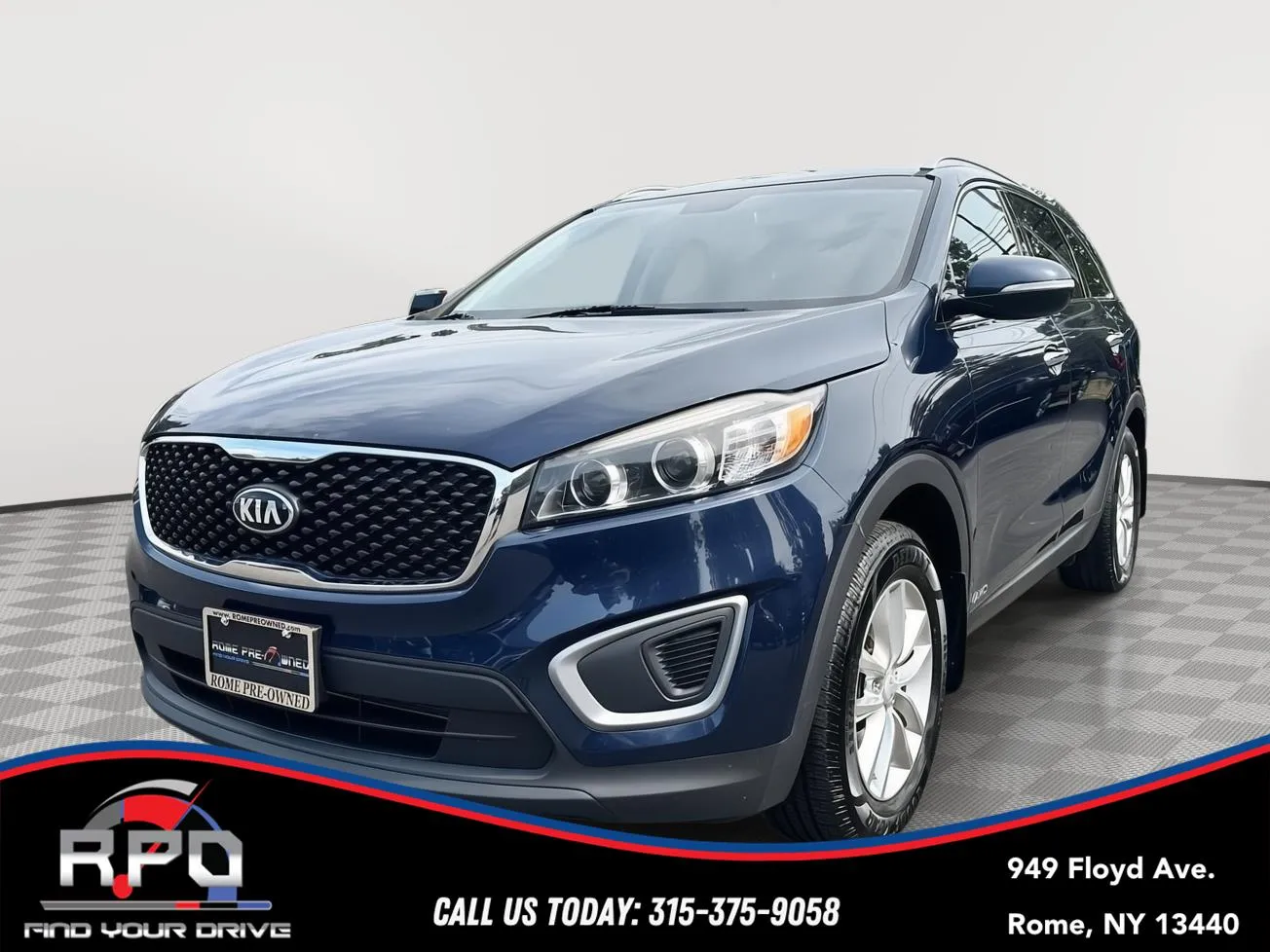 Blue 2016 Kia Sorento LX for sale in Rome, NY