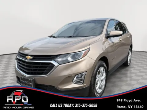 Beige 2018 Chevrolet Equinox LT for sale in Rome, NY
