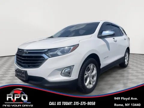 White 2018 Chevrolet Equinox Premier for sale in Rome, NY