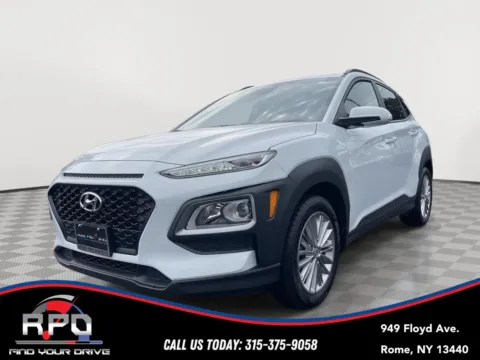 White 2021 Hyundai Kona SEL for sale in Rome, NY