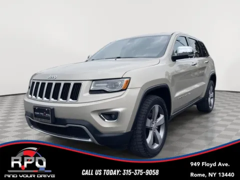 Beige 2015 Jeep Grand Cherokee Limited for sale in Rome, NY