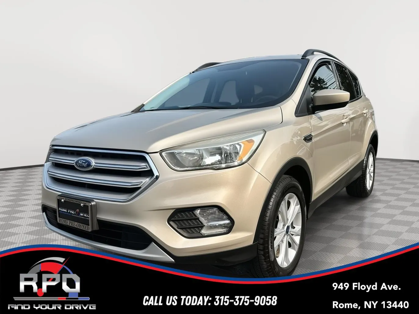White 2018 Ford Escape SE for sale in Rome, NY