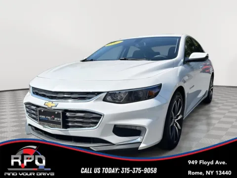White 2017 Chevrolet Malibu LT for sale in Rome, NY