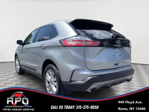 Another view of 2022 Ford Edge Titanium for sale in Rome, NY at Rome Preowned Auto Sales