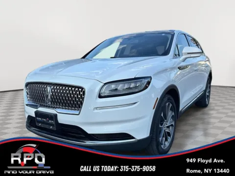 White 2021 Lincoln Nautilus Reserve for sale in Rome, NY