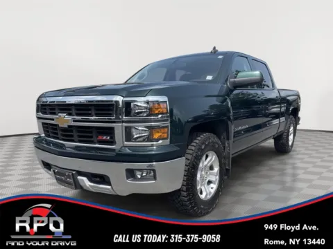 Green 2015 Chevrolet Silverado 1500 LT for sale in Rome, NY