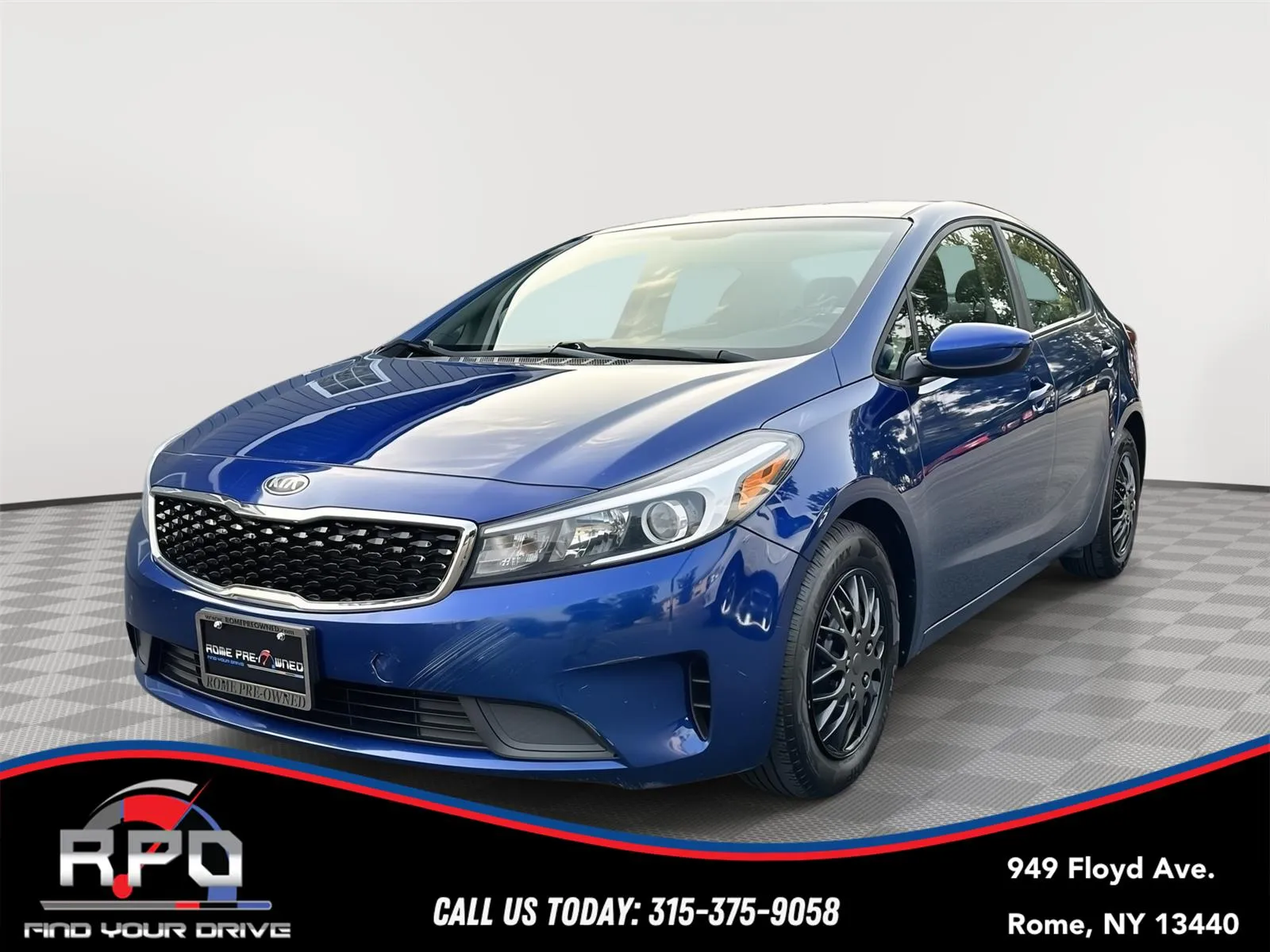 Blue 2018 Kia Forte LX for sale in Rome, NY
