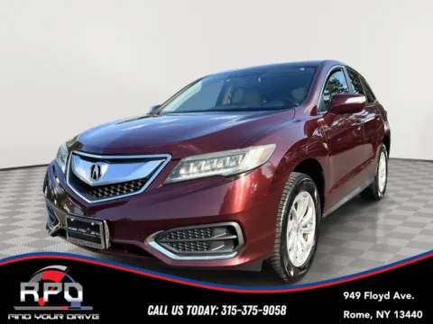 Red 2017 Acura RDX w/Technology Pkg for sale in Rome, NY