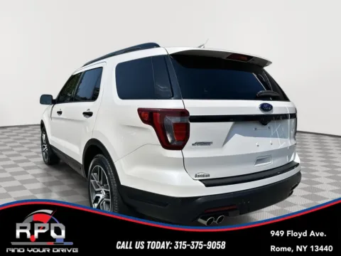 Another view of 2018 Ford Explorer Sport for sale in Rome, NY at Rome Preowned Auto Sales
