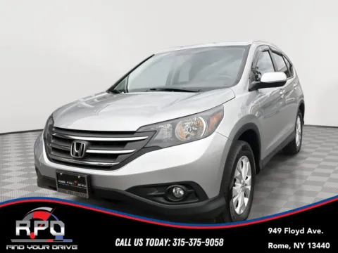 Silver 2013 Honda CR-V EX-L for sale in Rome, NY