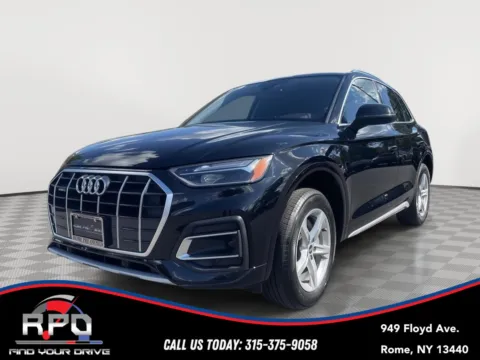 Black 2021 Audi Q5 Premium for sale in Rome, NY