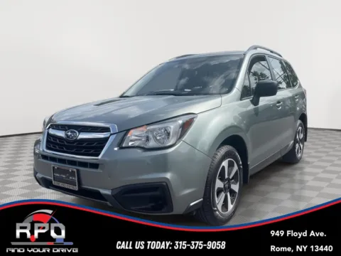 Green 2017 Subaru Forester 2.5I CVT for sale in Rome, NY