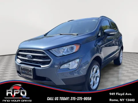 Blue 2022 Ford EcoSport SE for sale in Rome, NY
