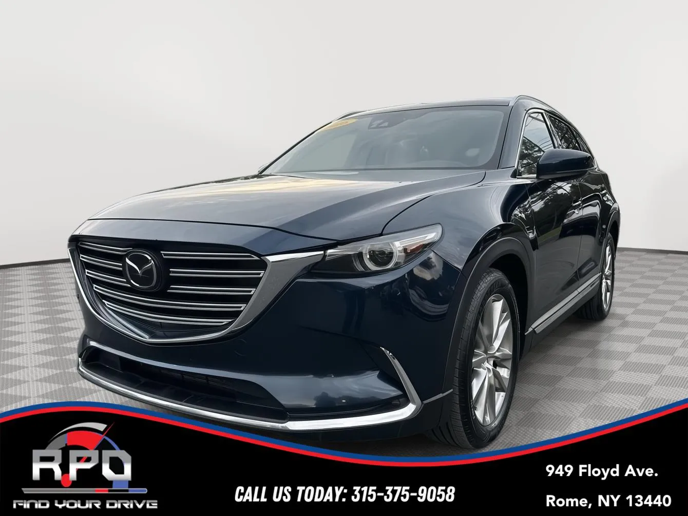 Blue 2016 Mazda CX-9 Grand Touring for sale in Rome, NY