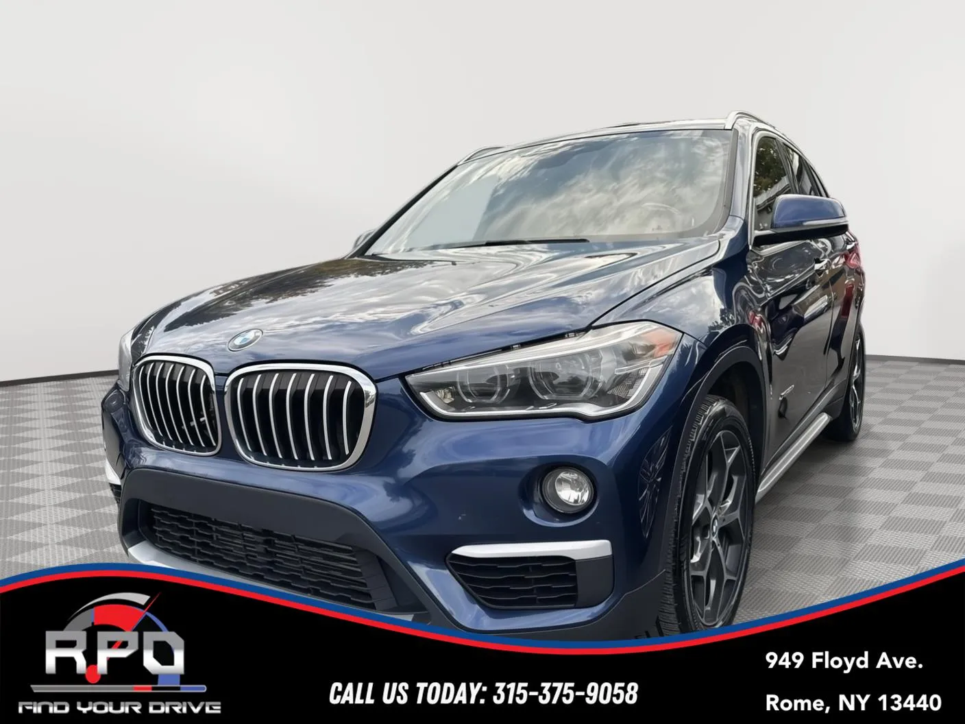 Blue 2016 BMW X1 xDrive28i for sale in Rome, NY