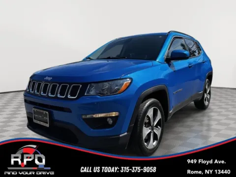 Blue 2017 Jeep Compass Latitude for sale in Rome, NY