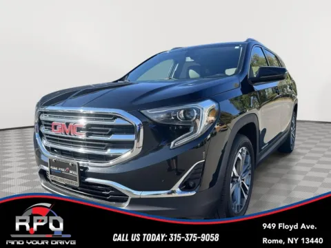 Black 2019 GMC Terrain SLT for sale in Rome, NY