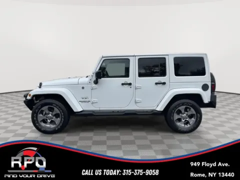 Photos of 2017 Jeep Wrangler Unlimited Sahara for sale in Rome, NY at Rome Preowned Auto Sales