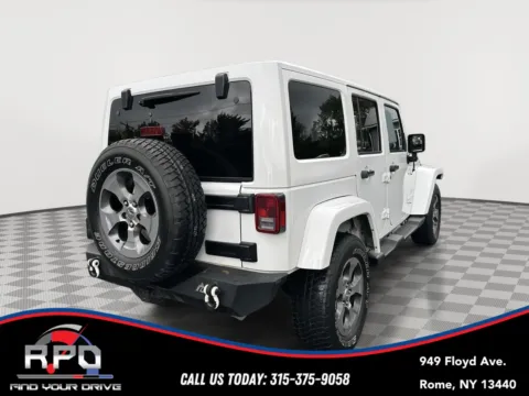 More photos of 2017 Jeep Wrangler Unlimited Sahara at Rome Preowned Auto Sales, NY