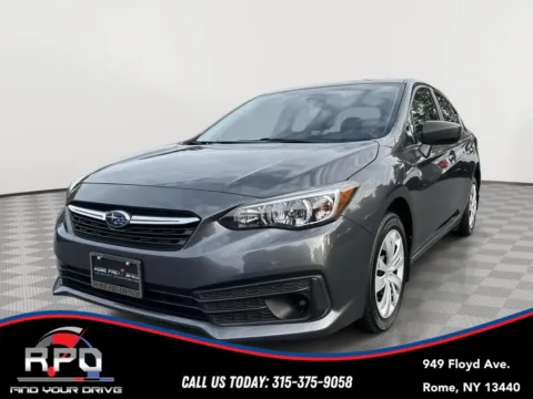 Gray 2020 Subaru Impreza 4-DOOR CVT for sale in Rome, NY