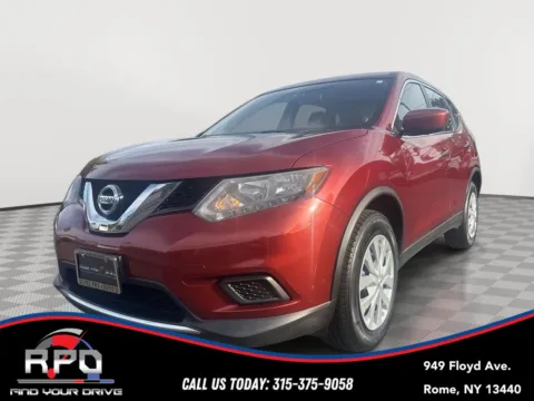Red 2016 Nissan Rogue S for sale in Rome, NY