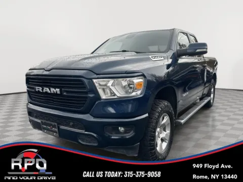 Blue 2020 Ram 1500 Big Horn for sale in Rome, NY