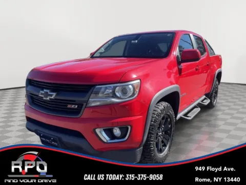 Red 2016 Chevrolet Colorado 4WD Z71 for sale in Rome, NY