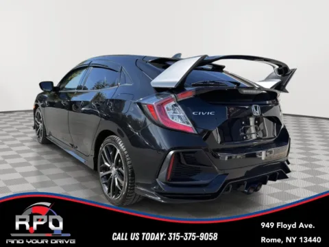 Another view of 2021 Honda Civic Hatchback Sport for sale in Rome, NY at Rome Preowned Auto Sales