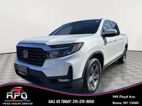 White 2022 Honda Ridgeline RTL for sale in Rome, NY