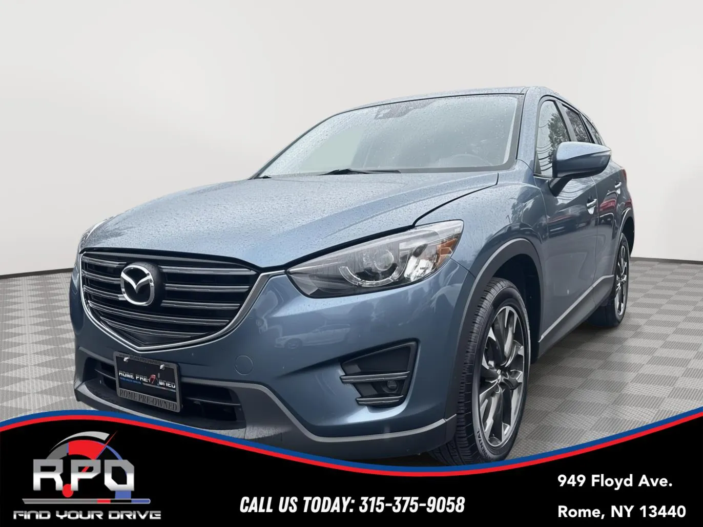 Blue 2016 Mazda CX-5 Grand Touring for sale in Rome, NY