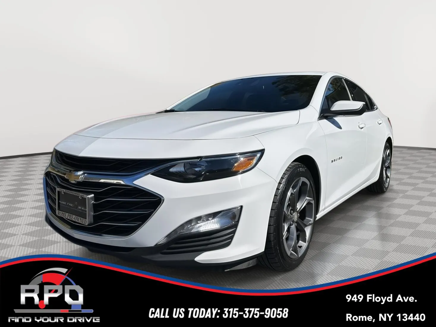 White 2023 Chevrolet Malibu LT for sale in Rome, NY