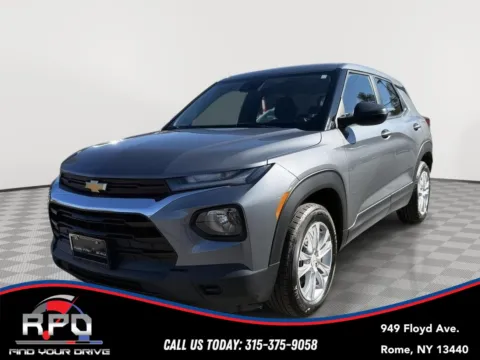 Gray 2021 Chevrolet Trailblazer LS for sale in Rome, NY