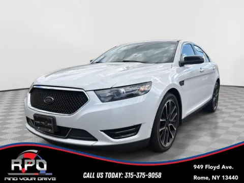 White 2017 Ford Taurus SHO for sale in Rome, NY