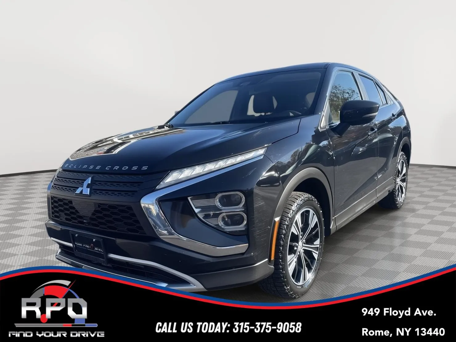 Black 2022 Mitsubishi Eclipse Cross SE for sale in Rome, NY