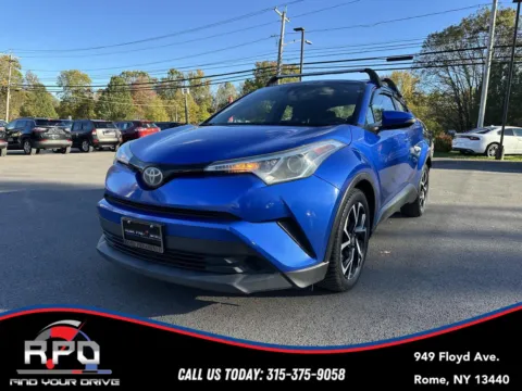 Blue 2018 Toyota C-HR XLE for sale in Rome, NY
