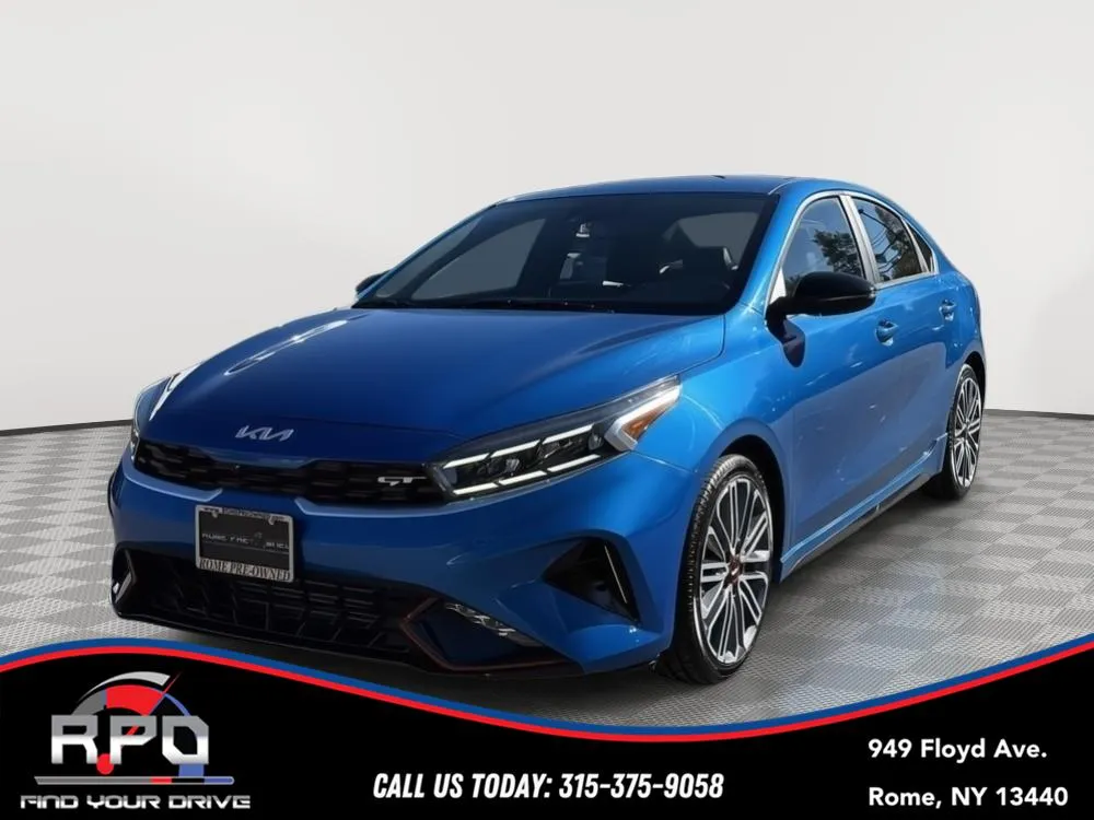 Blue 2022 Kia Forte GT for sale in Rome, NY