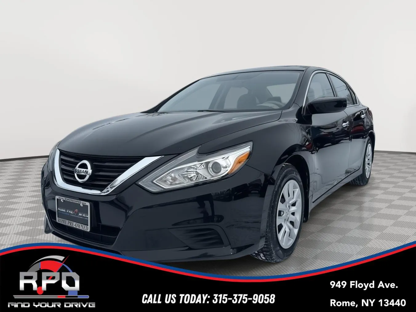 Black 2017 Nissan Altima 2.5 S for sale in Rome, NY