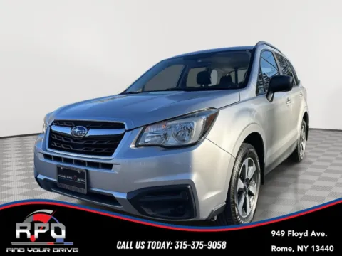 Silver 2018 Subaru Forester 2.5I CVT for sale in Rome, NY