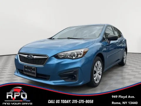 Blue 2017 Subaru Impreza 2.0I 5-DOOR CVT for sale in Rome, NY