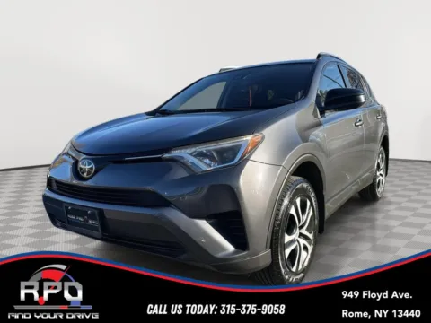 Red 2017 Toyota RAV4 LE for sale in Rome, NY