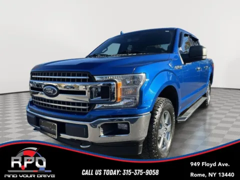 Blue 2018 Ford F-150 XLT for sale in Rome, NY
