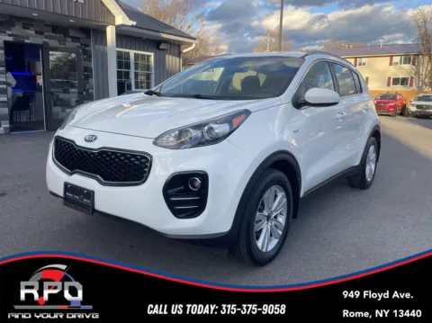 White 2018 Kia Sportage LX for sale in Rome, NY